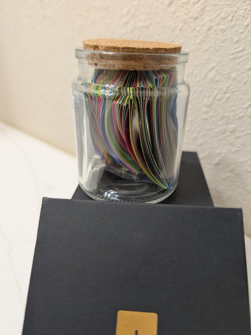Color Coded Bible Verse Jar with Cork Lid - New with Box - Picture 3 of 5